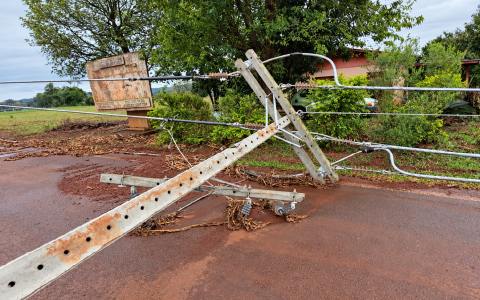 Imagem da notícia Temporal destelha casas, atinge comércios e causa alagamentos em Medianeira e região