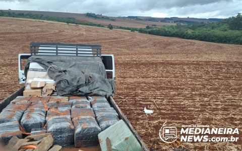 Imagem da notícia Mais de uma tonelada de maconha é apreendida em caminhão na BR-277, em Matelândia