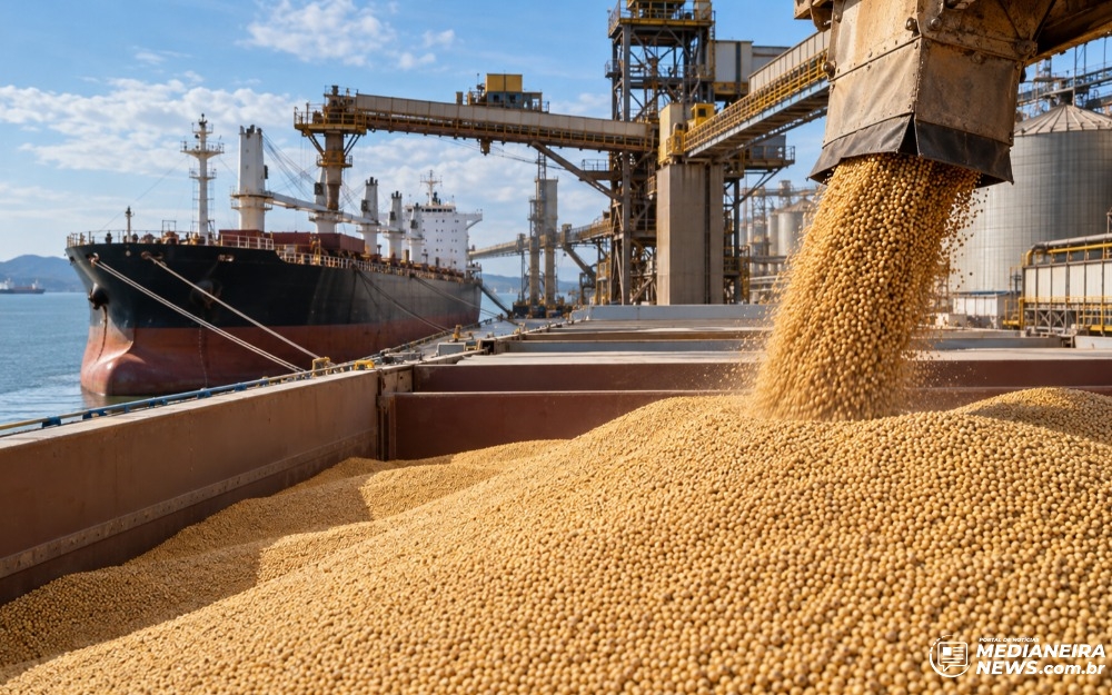 Imagem da notícia Agro brasileiro exporta US$ 15,18 bilhões em agosto e cresce 6,7%