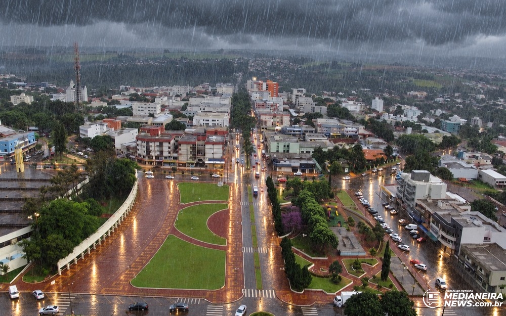 Imagem da notícia Chuva volta a Medianeira e pode superar 60 mm no sábado