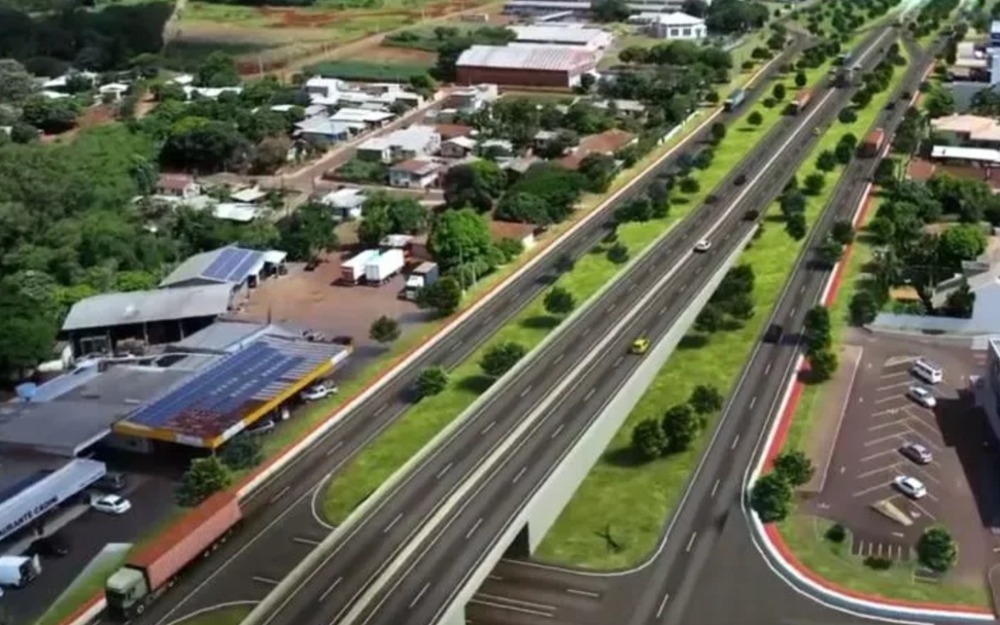 Imagem da notícia Duplicação da BR-277 em Matelândia tem projeto em 3D e entrega prevista para maio de 2028