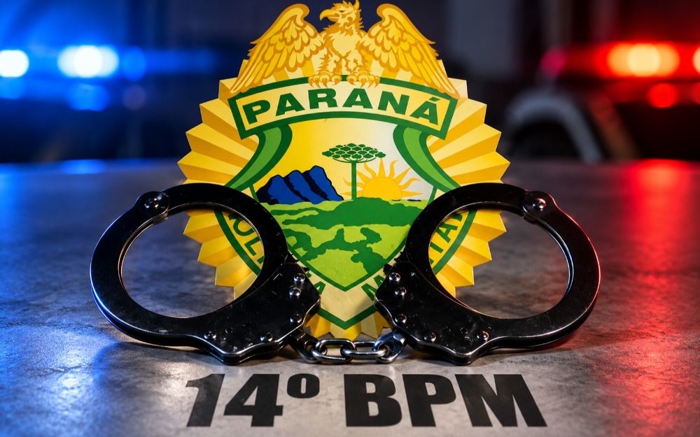 Homem é preso após ameaçar companheira de morte no Centro de Medianeira