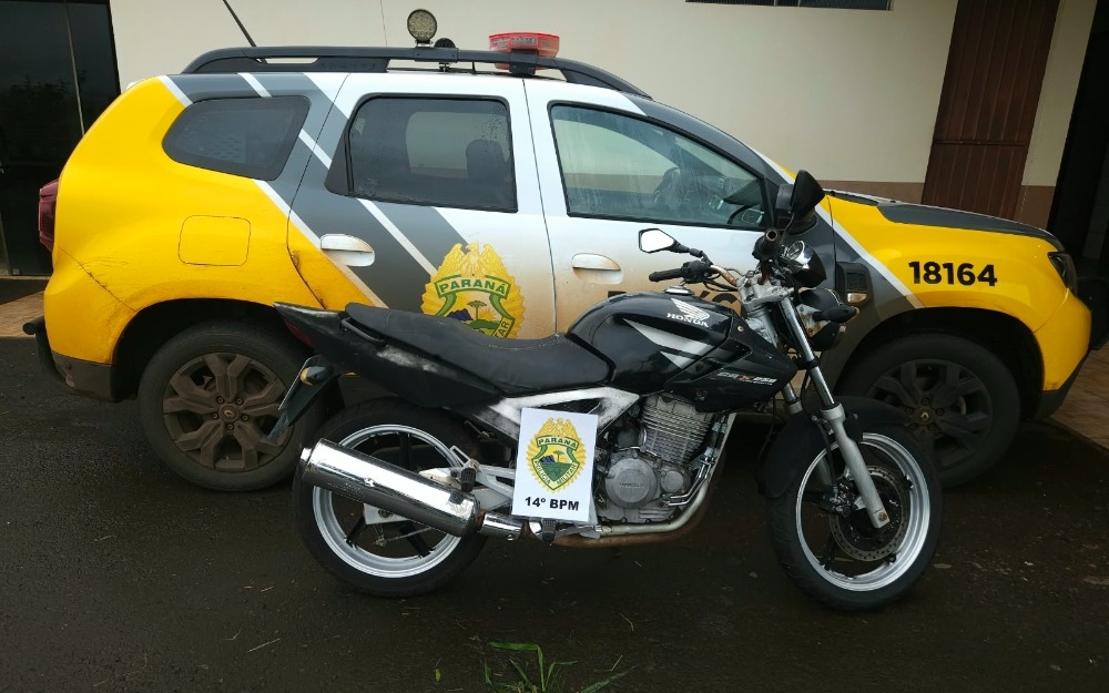Imagem da notícia Homem é preso após polícia encontrar motocicleta com chassi adulterado em Missal