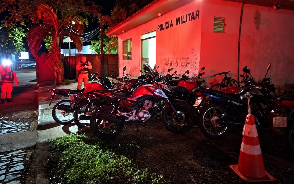 Imagem da notícia Operação Cidade Segura recolhe 12 motocicletas em Medianeira
