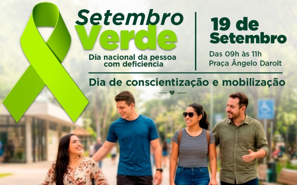 Imagem da notícia Setembro Verde terá paradesporto e orientação sobre serviços públicos em Medianeira
