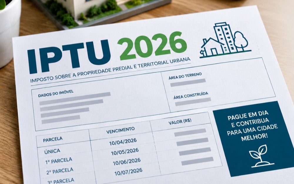Imagem da notícia Terceira parcela do IPTU de Medianeira vence nesta quarta-feira